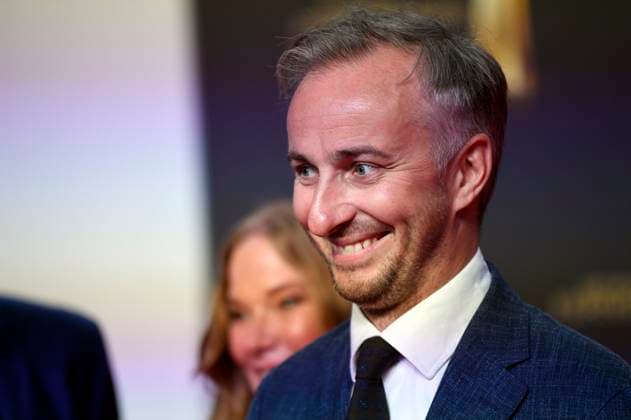 Jan Böhmermann bei der Verleihung des Deutschen Fernsehpreises 2024 in den MMC Studios. Köln, 25.09.2024