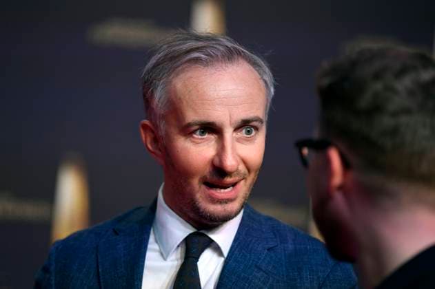 Jan Böhmermann bei der Verleihung des Deutschen Fernsehpreises 2024 in den MMC Studios. Köln, 25.09.2024