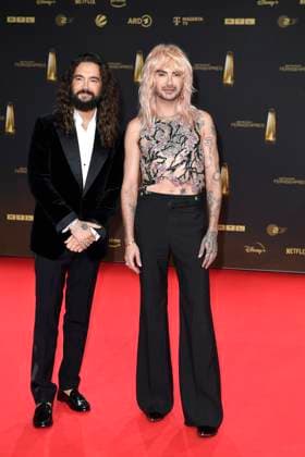 Tom Kaulitz und Bill Kaulitz bei der Verleihung vom Deutschen Fernsehpreis am 25.09.2024 in Koeln Deutscher Fernsehpreis Verleihung 2024 in Koeln