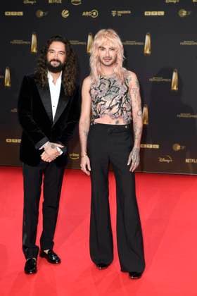 Tom Kaulitz und Bill Kaulitz bei der Verleihung vom Deutschen Fernsehpreis am 25.09.2024 in Koeln Deutscher Fernsehpreis Verleihung 2024 in Koeln