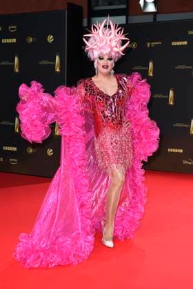 Olivia Jones bei der Verleihung vom Deutschen Fernsehpreis am 25.09.2024 in Koeln Deutscher Fernsehpreis Verleihung 2024 in Koeln