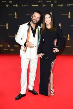 Alexander-Klaus Stecher und Judith Williams bei der Verleihung vom Deutschen Fernsehpreis am 25.09.2024 in Koeln Deutscher Fernsehpreis Verleihung 2024 in Koeln