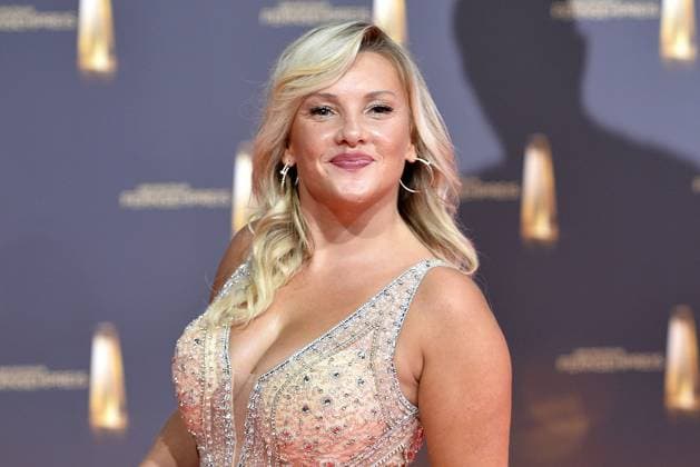 Evelyn Burdecki bei der Verleihung vom Deutschen Fernsehpreis am 25.09.2024 in Koeln Deutscher Fernsehpreis Verleihung 2024 in Koeln