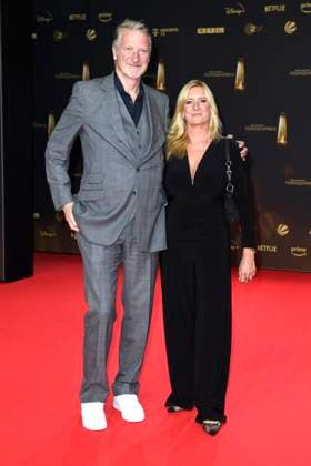 Claudia Kleinert und Michael Souvignier bei der Verleihung vom Deutschen Fernsehpreis am 25.09.2024 in Koeln Deutscher Fernsehpreis Verleihung 2024 in Koeln
