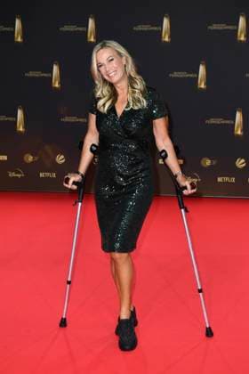 Birgit von Bentzel bei der Verleihung vom Deutschen Fernsehpreis am 25.09.2024 in Koeln Deutscher Fernsehpreis Verleihung 2024 in Koeln