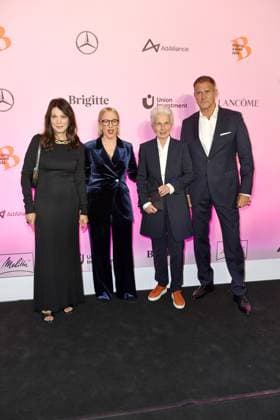 RECORD DATE NOT STATED BRIGITTE AWARD 2024 Iris Berben, Susanna Riethmüller (Chefredakteurin BRIGITTE), Dr. Marie-Agnes Strack-Zimmermann und Heiko Kiesow beim BRIGITTE AWARD 2024 in der Bertelsmann Hauptstadtrepräsentanz in Berlin. Copyright: xEventpressxBerndtx