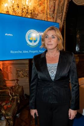 **NO WEB AND NEWSPAPERS ONLY FOR ITALY** International Magna Grecia Award to HSH Albert II of Monaco. In the photo: Anne Eastwood  Copyright: xRomax xipa-agency.netx xRomax IPA_Agency_IPA50087924