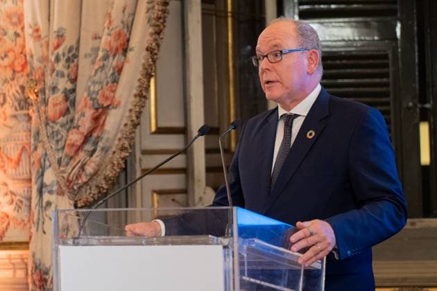 **NO WEB AND NEWSPAPERS ONLY FOR ITALY** International Magna Grecia Award to HSH Albert II of Monaco. In the photo: HSH Albert II of Monaco  Copyright: xRomax xipa-agency.netx xRomax IPA_Agency_IPA50087935