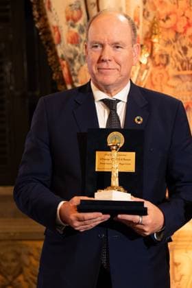 **NO WEB AND NEWSPAPERS ONLY FOR ITALY** International Magna Grecia Award to HSH Albert II of Monaco. In the photo: HSH Albert II of Monaco  Copyright: xRomax xipa-agency.netx xRomax IPA_Agency_IPA50087950
