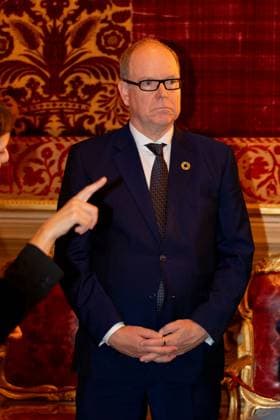 **NO WEB AND NEWSPAPERS ONLY FOR ITALY** International Magna Grecia Award to HSH Albert II of Monaco. In the photo: HSH Albert II of Monaco  Copyright: xRomax xipa-agency.netx xRomax IPA_Agency_IPA50087968