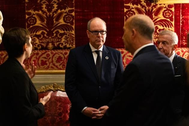 **NO WEB AND NEWSPAPERS ONLY FOR ITALY** International Magna Grecia Award to HSH Albert II of Monaco. In the photo: HSH Albert II of Monaco  Copyright: xRomax xipa-agency.netx xRomax IPA_Agency_IPA50087970