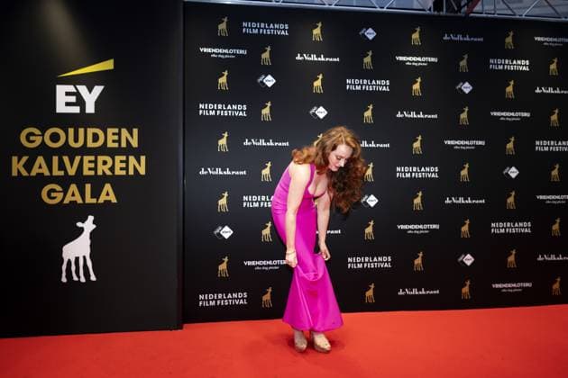 Bilder des Jahres 2024, Entertainment 09 September Entertainment Themen der Woche KW39 Entertainment Bilder des Tages UTRECHT - Dian Biemans on the red carpet during the Golden Calf Gala of the 44th edition of the Netherlands Film Festival (NFF). During the closing night of the festival, the most important film awards of the Netherlands are presented. ANP RAMON VAN FLYMEN netherlands out - belgium out  Copyright: xx x509515029x originalFilename: 509515029.jpg