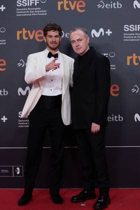 Closing Red Carpet During The 72nd Edition Of The San Sebastian International Film Festival Andrew Garfield and John Crowley attend the closing red carpet during the 72nd edition of the San Sebastian International Film Festival in San Sebastian, Spain, on September 28, 2024. San Sebastian Spain  Copyright: xCOOLMediax originalFilename: coolmedia-notitle240928_np8EH.jpg