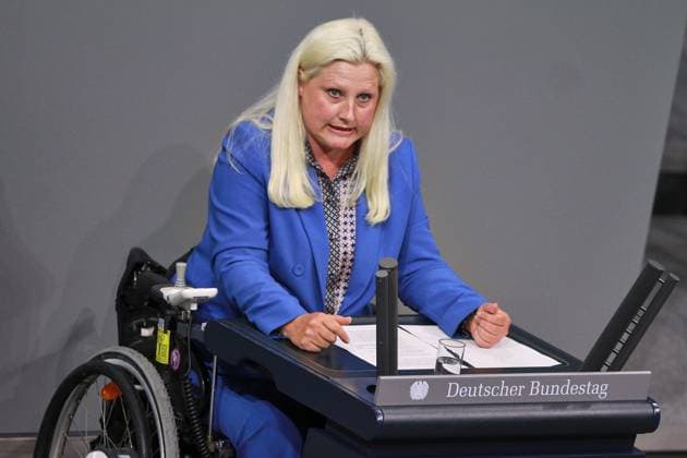 Berlin, Deutschland, 25.09.2024: Deutscher Bundestag: 187. Bundestagssitzung: Stephanie Aeffner, Grüne *** Berlin, Germany, 25 09 2024 German Bundestag 187 Bundestag session Stephanie Aeffner, Greens Copyright: xdtsxNachrichtenagenturx dts_47387