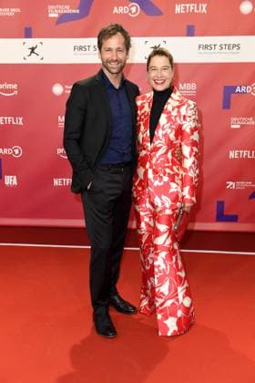RECORD DATE NOT STATED Verleihung FIRST STEPS 2024 Florian Stetter und Meike Droste bei der Verleihung FIRST STEPS 2024 im Theater des Westens in Berlin. Copyright: xEventpressxBerndtx