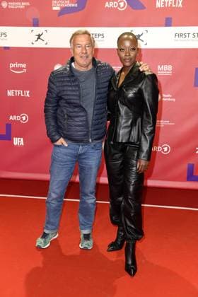 RECORD DATE NOT STATED Verleihung FIRST STEPS 2024 Nico Hofmann und Florence Kasumba bei der Verleihung FIRST STEPS 2024 im Theater des Westens in Berlin. Copyright: xEventpressxBerndtx