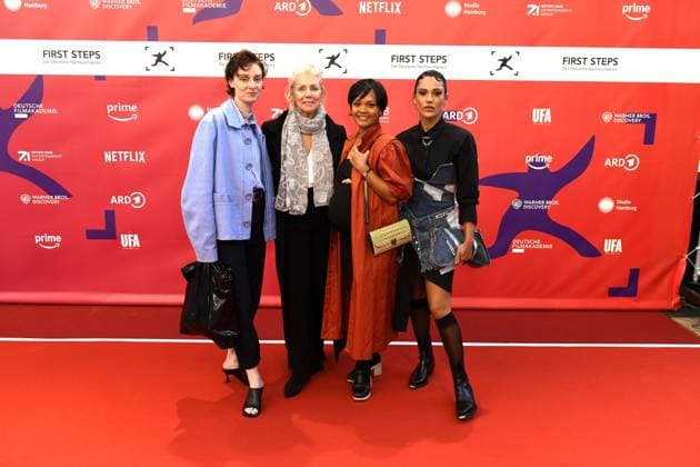 RECORD DATE NOT STATED Verleihung FIRST STEPS 2024 Julia Windischbauer, Marika George, Ponny Distakul und Amal Keller (Götz-George-Nachwuchspreis) bei der Verleihung FIRST STEPS 2024 im Theater des Westens in Berlin. Copyright: xEventpressxBerndtx