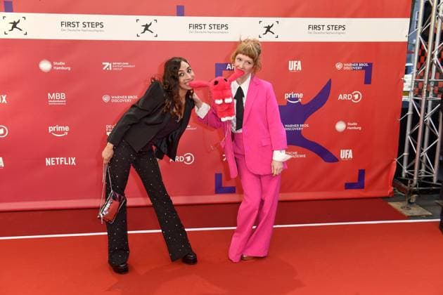 RECORD DATE NOT STATED Verleihung FIRST STEPS 2024 Carola Schuler und Sarah Bauerett bei der Verleihung FIRST STEPS 2024 im Theater des Westens in Berlin. Copyright: xEventpressxBerndtx