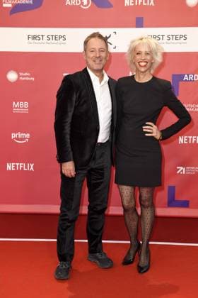 RECORD DATE NOT STATED Verleihung FIRST STEPS 2024 Florian Gallenberger und Katja Eichinger bei der Verleihung FIRST STEPS 2024 im Theater des Westens in Berlin. Copyright: xEventpressxBerndtx