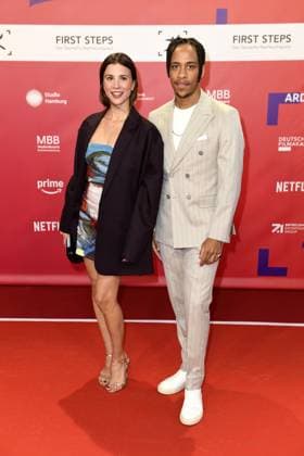 RECORD DATE NOT STATED Verleihung FIRST STEPS 2024 Aylin Tezel und Jerry Hoffmann bei der Verleihung FIRST STEPS 2024 im Theater des Westens in Berlin. Copyright: xEventpressxBerndtx