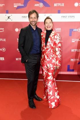 RECORD DATE NOT STATED Verleihung FIRST STEPS 2024 Florian Stetter und Meike Droste bei der Verleihung FIRST STEPS 2024 im Theater des Westens in Berlin. Copyright: xEventpressxBerndtx