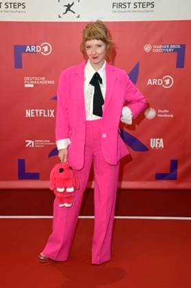Sarah Bauerett bei der 25. Verleihung der First Steps Awards 2024 im Theater des Westens. Berlin, 30.09.2024