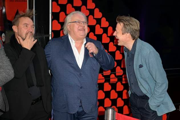 Thomas Arnold, Bernd Stegemann und Max von Pufendorf bei der 25. Verleihung der First Steps Awards 2024 im Theater des Westens. Berlin, 30.09.2024