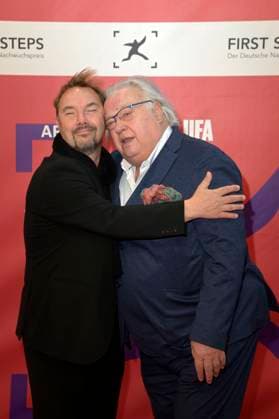 Thomas Arnold und Bernd Stegemann bei der 25. Verleihung der First Steps Awards 2024 im Theater des Westens. Berlin, 30.09.2024