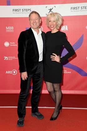 Florian Gallenberger und Katja Eichinger bei der 25. Verleihung der First Steps Awards 2024 im Theater des Westens. Berlin, 30.09.2024