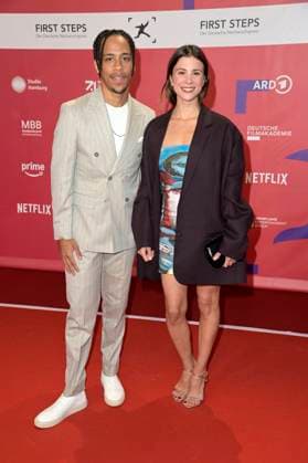 Jerry Hoffmann und Aylin Tezel bei der 25. Verleihung der First Steps Awards 2024 im Theater des Westens. Berlin, 30.09.2024