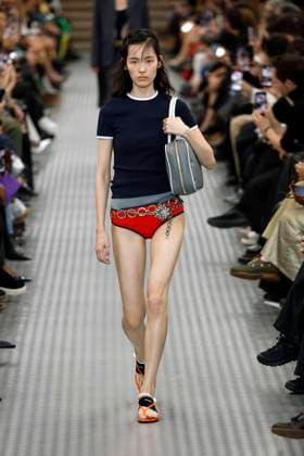 MIU MIU Ready To Wear Spring Summer 2025 MIU MIU Ready To Wear Spring Summer 2025, Paris Fashion Week, 1 October 2024, Credit:xx Avalon Paris, France  Copyright: xxxx xAvalonx 0914745154