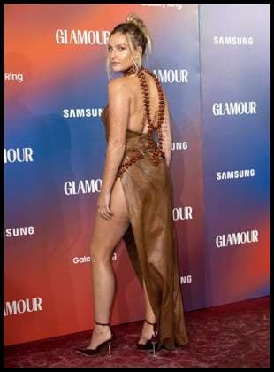 . 01 10 2024. London, United Kingdom. Perrie Edwards arriving at the Glamour Women of the Year in London.  xStephenxLockx xi-Imagesx IIM-25515-0054