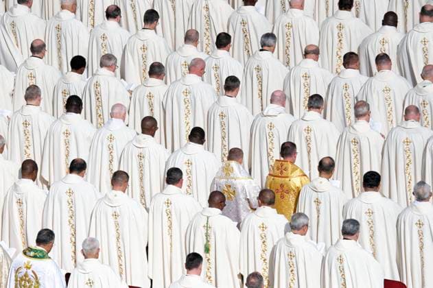 Bilder des Jahres 2024, News 10 Oktober News Themen der Woche KW40 News Bilder des Tages Pope Francis Leads The Mass For The Opening Session Of The 16th Ordinary General Assembly Of The Synod Of Bishops Priests and bishops attend a Holy Mass led by Pope Francis at the opening session of the 16th Ordinary General Assembly of the Synod of Bishops in Vatican City, Vatican, on October 2, 2024. The official opening of the Second Session of the 16th Ordinary General Assembly of the Synod of Bishops takes place on October 2, 2024. Vatican City Vatican  Copyright: xMassimoxValicchiax originalFilename: valicchia-notitle241002_npCfc.jpg