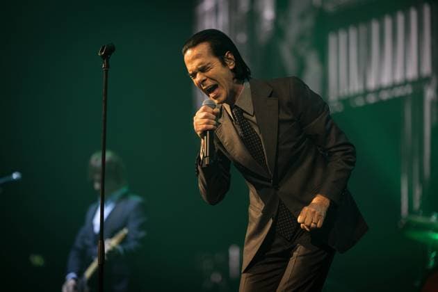 Bilder des Jahres 2024, Entertainment 10 Oktober Entertainment Themen der Woche KW40 Entertainment Bilder des Tages Nick Cave & the Bad Seeds live in Oslo, Norway Oslo, Norway. 02nd, October 2024. Nick Cave & the Bad Seeds perform a live concert at Oslo Spektrum in Oslo. Here singer and songwriter Nick Cave is seen live on stage. Norway, Oslo  Copyright: xGonzalesxPhoto TordxLitleskarex