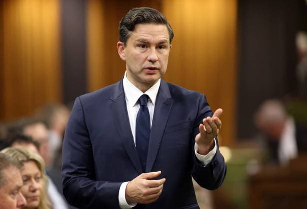 October 3, 2024, Ottawa, On, Canada: Leader of the Conservative Party Pierre Poilievre rises during Question Period in the House of Commons on Parliament Hill in Ottawa, Thursday, Oct. 3, 2024. Ottawa Canada  - ZUMAc35_ 20241003_zaf_c35_104 Copyright: xPatrickxDoylex