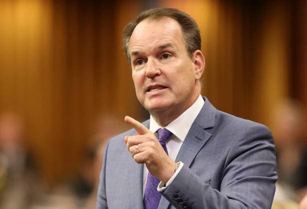 October 3, 2024, Ottawa, On, Canada: Minister of Labour and Seniors Steve MacKinnon rises during Question Period in the House of Commons on Parliament Hill in Ottawa, Thursday, Oct. 3, 2024. Ottawa Canada  - ZUMAc35_ 20241003_zaf_c35_107 Copyright: xPatrickxDoylex