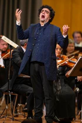06.10.2024, Internationales Klassikfestival: Festival der Nationen 2024, Konzert im Kurhaus mit Sänger Rolando Villazon (Tenor), Guerassim Voronkov, Dirigent der Philharmonie Baden-Baden. 06.10.2024, Klassikfestival Bad Wörishofen 06.10.2024, Klassikfestival Bad Wörishofen