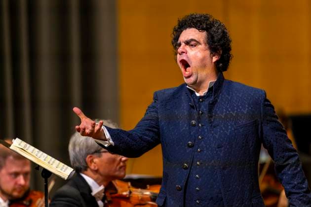 06.10.2024, Internationales Klassikfestival: Festival der Nationen 2024, Konzert im Kurhaus mit Sänger Rolando Villazon (Tenor), Guerassim Voronkov, Dirigent der Philharmonie Baden-Baden. 06.10.2024, Klassikfestival Bad Wörishofen 06.10.2024, Klassikfestival Bad Wörishofen