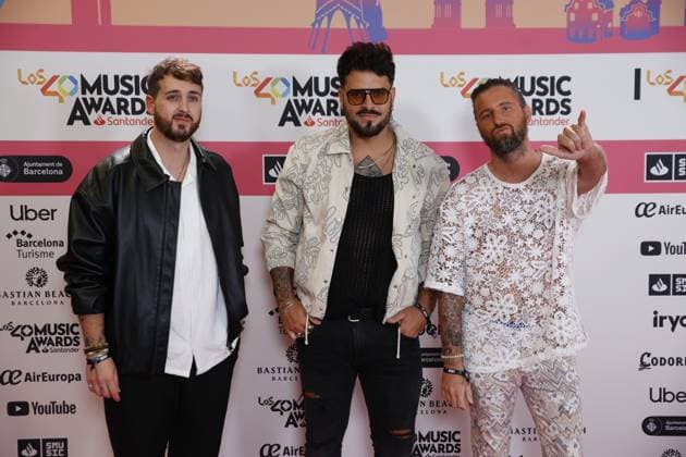 Photocall prior to the Los40 Music Awards 2024 nominees dinner The group Bombai during the photocall prior to the Los40 Music Awards 2024 nominees dinner, on October 8, 2024, in Barcelona, Cataluna Spain During todays evening the artists and bands that will compete for the different awards LOS40 Music Awards Santander 2024 will change venue this year and will be held on November 8 at the Palau Sant Jordi in Barcelona The awards will warm up with the Music Week, seven days of concerts in all corners of the city Kike Rincó Barcelona Espana Barcelona Espana Espana Espana Espana  Copyright: xKikexRinconx 6265249