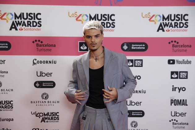 Photocall prior to the Los40 Music Awards 2024 nominees dinner Abraham Mateo during the photocall prior to the Los40 Music Awards 2024 nominees dinner, on October 8, 2024, in Barcelona, Cataluna Spain During todays evening, the artists and bands that will compete for the different awards LOS40 Music Awards Santander 2024 will change venue this year and will be held on November 8 at the Palau Sant Jordi in Barcelona The awards will warm up with the Music Week, seven days of concerts in all corners of the city Kike Rincó Barcelona Espana Barcelona Espana Espana Spain  Copyright: xKikexRinconx 6265260