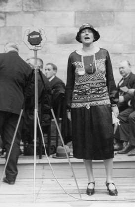 DENMARK HELSINGÖR 1920s. Without caption. Note. Pedagogkongressen in Elsinore. The president, mrs. Ensor speaks. Note Gapa Speaker Pattern CD426 persons: BEATRICE ENSOR sites: HELSINKI;DENMARK;UK* Helsingör Denmark sp_sw x5600x *** DENMARK HELSINGÖR 1920s Without caption Note Pedagogkongressen in Elsinore The president, mrs Ensor speaks Note Gapa Speaker Pattern CD426 persons BEATRICE ENSOR sites HELSINKI DENMARK UK Helsingör Denmark sp sw x5600x  Copyright: xx CONGRESS OF TEACHERS IN HELSINKI
