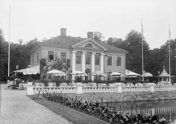 Göteborg 1920 -tal Värdshuset Liseberg *** Local Caption *** KAMERAREPORTAGE x2524x *** Gothenburg 1920s Liseberg Inn Local Caption CAMERA REPORT x2524x  Copyright: xKamerareportage TTx