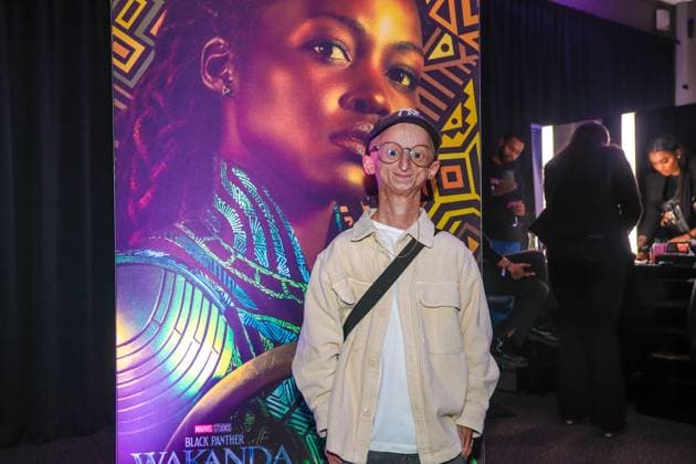 Ass. HLN WAKANDA FOREVER BRUSSEL BELGIE 08 11 2022: Filmpremiere van Black Panter Wakanda Forever Michiel Vandeweert. Pictured on 08 november 2022 BRUSSEL BELGIE 08 11 2022 Pieter-Jan Vanstockstraeten photonews BRUSSEL Belgium  Copyright: xPieter-JanxVanstockstraetenx
