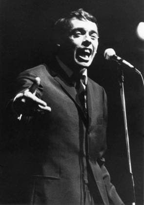 Orig. caption... TRIOMPHE, HIER SOIR, POUR JAQUES BREL ÃÄ L OLYMPIA. La gÃ nÃ rale du recital JAQUES BREL at the Olympia, a eu lieu hier soir, devant le Tout-Paris. Ce devait Ãªtre un vÃ ritable triomphe pour celui dont on dit qu il ne chantera plus. Les rappels, tres nombreux, ont mÃªme obligÃ , a un moment, JAQUES BREL de se montrer sur scene en peignoir. Nous voyons ici, JAQUES BREL, au cours de son rÃ cital d hier soir. Note Brel, Jaques, 1929-78, Belgian singer and music composer Composers Singing Music singers persons: JACQUES BREL sites: FRANCE;PARIS sp_sw x5600x *** Orig caption TRIUMPH, YESTERDAY NIGHT, FOR JAQUES BREL AT THE OLYMPIA The gala of the JAQUES BREL recital at the Olympia, took place yesterday evening, in front of  Copyright: xXxXxXx BREL, JACQUES