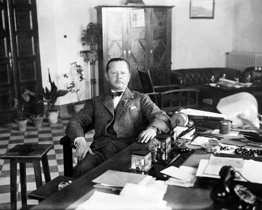 Orig. caption... ALBANIA. Zotno Rexhep Yella, the Prefect of Tirana, is surely the most unique among officials. He is Tirana s first Lord Mayor, is the Prefect, acts as Governor of Tirana. He also acts as a magistrate, and is seen here seated at his desk in the City Hall of Tirana. Note Workroom Desk persons: Zotno Rexhep Yella sites: ALBANIA ;TIRANA sp_sw x5600x *** Orig caption ALBANIA Zotno Rexhep Yella, the Prefect of Tirana, is surely the most unique among officials He is Tirana s first Lord Mayor, is the Prefect, acts as Governor of Tirana He also acts as a magistrate, and is seen here seated at his desk in the City Hall of Tirana Note Workroom Desk persons Zotno Rexhep Yella sites ALBANIA TIRANA sp sw x5600x  Copyright: xXxXxXx MAYOR OF TIRANA