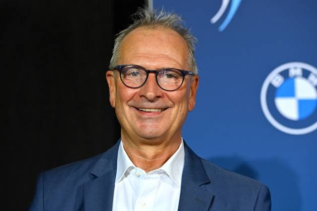 Matthias BEHR, Einzelbild,angeschnittenes Einzelmotiv,Portraet,Portrait,Porträt Bayerischer Sportpreis 2024 in der BMW Welt, Roter Teppich,Red Carpet am 12.10.2024.