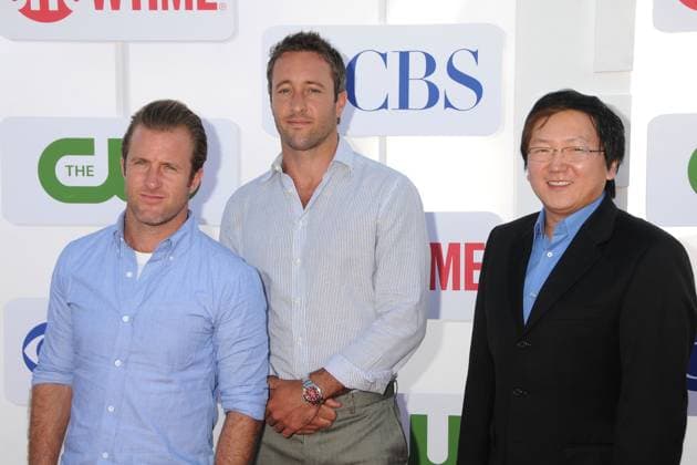 CBS, CW, Showtime 2012 Summer TCA Party 29 July 2012 - Beverly Hills, California - Scott Caan, Alex O Loughlin, Masi Oka. CBS, CW, Showtime 2012 Summer TCA Party held at The Beverly Hilton Hotel. Photo Credit: Byron Purvis AdMedia Beverly Hills CA United States EDITORIAL USE ONLY  Copyright: xx ByronxPurvisx admphotos806754