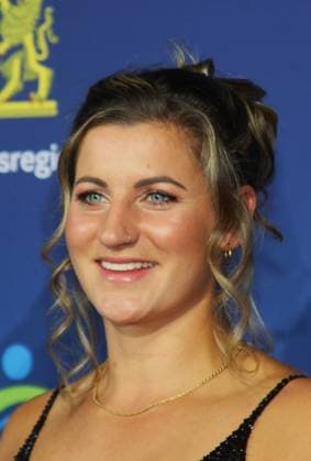 Bayerischer Sportpreis 2024 in der BMW Welt in München. Ramona Theresia Hofmeister ist eine deutsche Snowboarderin. Sie ist vierfache Weltcup-Gesamtsiegerin im Alpin-Snowboard