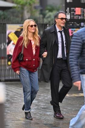16th Lumiere Film Festival Masterclass Vanessa Paradis Vanessa Paradis and Samuel Benchetrit arriving at the Masterclass during the 16th Lumiere Film Festival in Lyon, France on October 13, 2024. Photo by Julien Reynaud APS-Medias ABACAPRESS.COM Lyon France  Copyright: xReynaudxJulien APS-Medias ABACAx