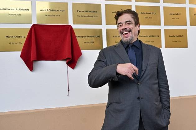 Bilder des Jahres 2024, Entertainment 10 Oktober Entertainment Themen der Woche KW41 Entertainment Bilder des Tages 16th Lumiere Film Festival Screening Sicario Benicio del Toro attending the screening of the movie Sicario during the 16th Lumiere Film Festival in Lyon, France on October 13, 2024. Photo by Julien Reynaud APS-Medias ABACAPRESS.COM Lyon France  Copyright: xReynaudxJulien APS-Medias ABACAx